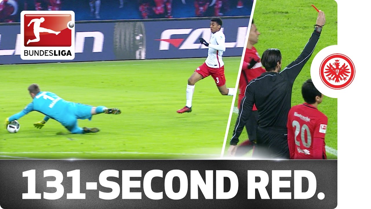 Fastest Goalkeeper Red Card - Hradecky Howler Sets Bundesliga Record