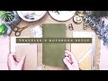 ✒️ JOURNAL WITH ME | Traveler&#39;s Notebook Setup: Olive Green - Victorian Garden Theme (ASMR)