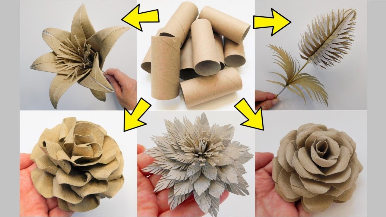 How Make Cardboard Paper Leaves,DIY Home Decor Ideas , Paper Leaves , Arts  & Crafts : r/papercrafting