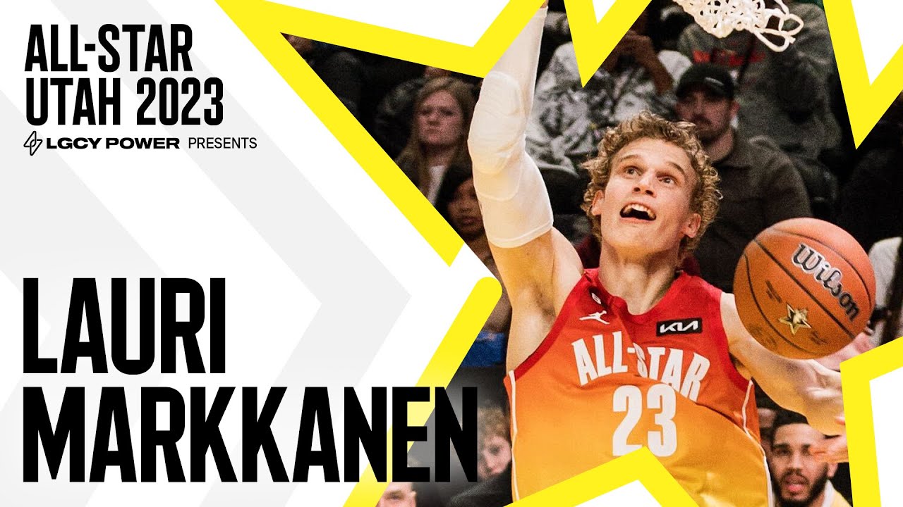 Jazz Unveil All-Star Campaign For Lauri Markkanen