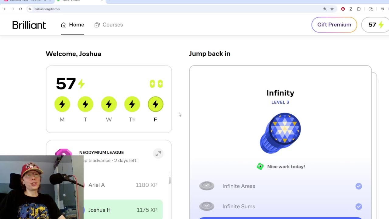 Brilliant.org: A half hour of infinity