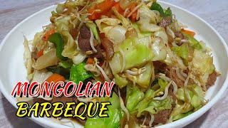 Vegetable Recipe Gulay na Hindi Nakakasawa Mongolian Barbeque