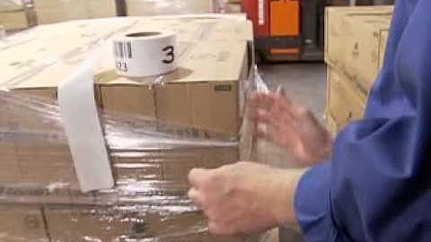 Vocollect at Work - Receiving Full Pallet & Adding Barcode Labels Function