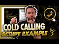 Cold Call Script Training - Call Center | Book Meetings w/ Team Of Cold Calling Wolves Josh Pocock