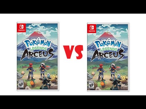 Pokemon Legends Arceus Version Differences