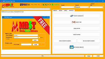 MRST Unisoc SPRD Tool V1.0 Full Free Working 100%  Support UNISOC/REALME Tiger