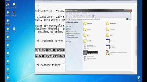 Poradnik : Jak stworzyć własny serwer sa-mp wersji 0.3c