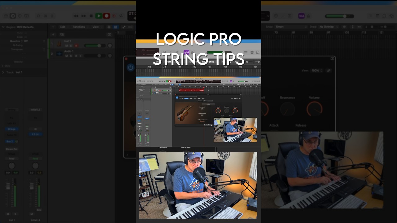 Logic Pro Strings Tip! 