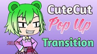 Pop Up Transition In CuteCut