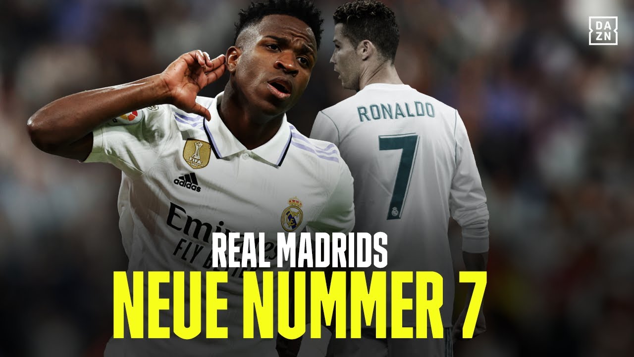 Das Erbe von CR7, Raul und Co. - Vini Jr. ist Reals neue Nummer 7 ...