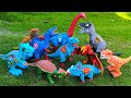 Dinosaur Jurassic World Superhero | T-rex, Brachiosaurus, Triceratops, Superman/ Spiderman eps.22