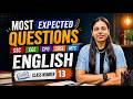 🎯 SSC CGL | CPO | CHSL | MTS  | English | Most Expected Questions | Class No. 13🚀