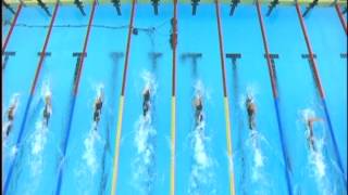 2009 WORLDS NBC W 50 free SF (full field finish above)
