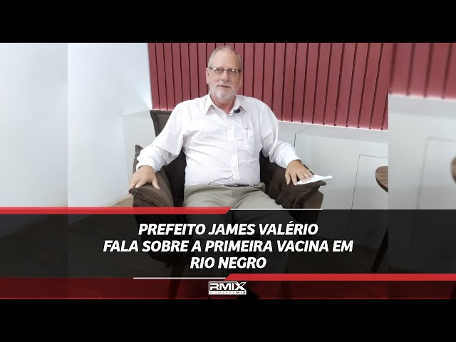 Prefeito James Valério fala da primeira vacina em Rio Negro e avalia primeiros 20 dias de governo