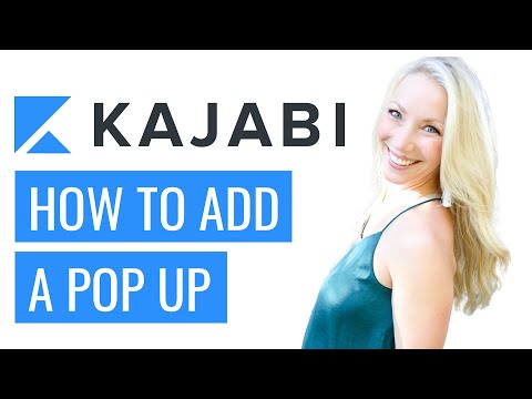 How to Add A Pop Up in Kajabi