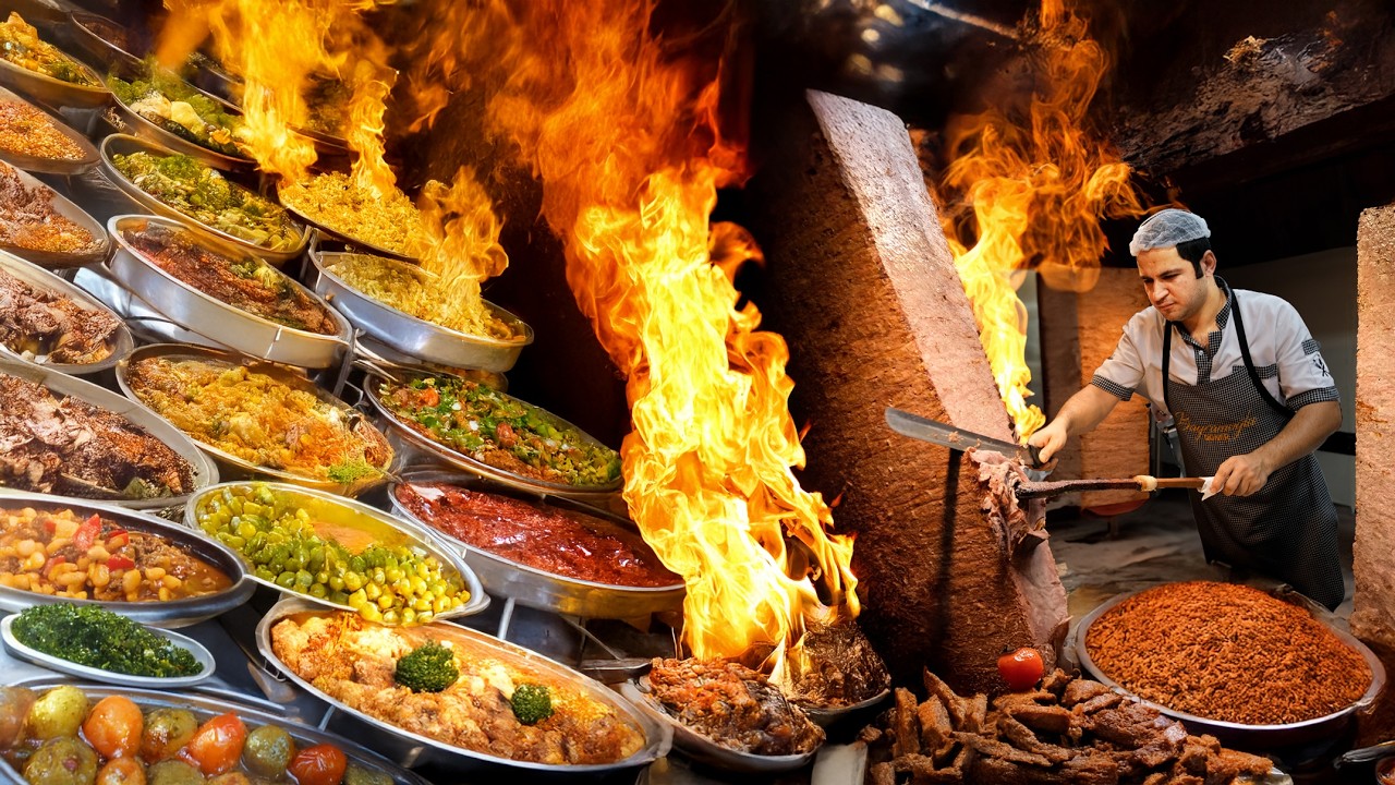 Best Turkish Food Compilation 2025! 3+ Hours of Authentic Street Foods