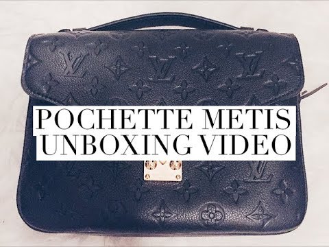 LOUIS VUITTON POCHETTE METIS BAG UNBOXING | Tass - YouTube