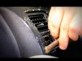 Detailing a car auto interior cracks and crevices
