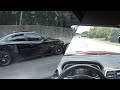 BREAKING TRACKHAWK TOP SPEED WHILE BULLYING A SCATPACK! *INTENSE LANE SWITCHING*