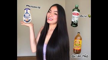 Tóc Cực Bóng Mượt, Giảm Chẻ Ngọn/Mặt Nạ Ủ Tóc Mayonaise/Happi Pham