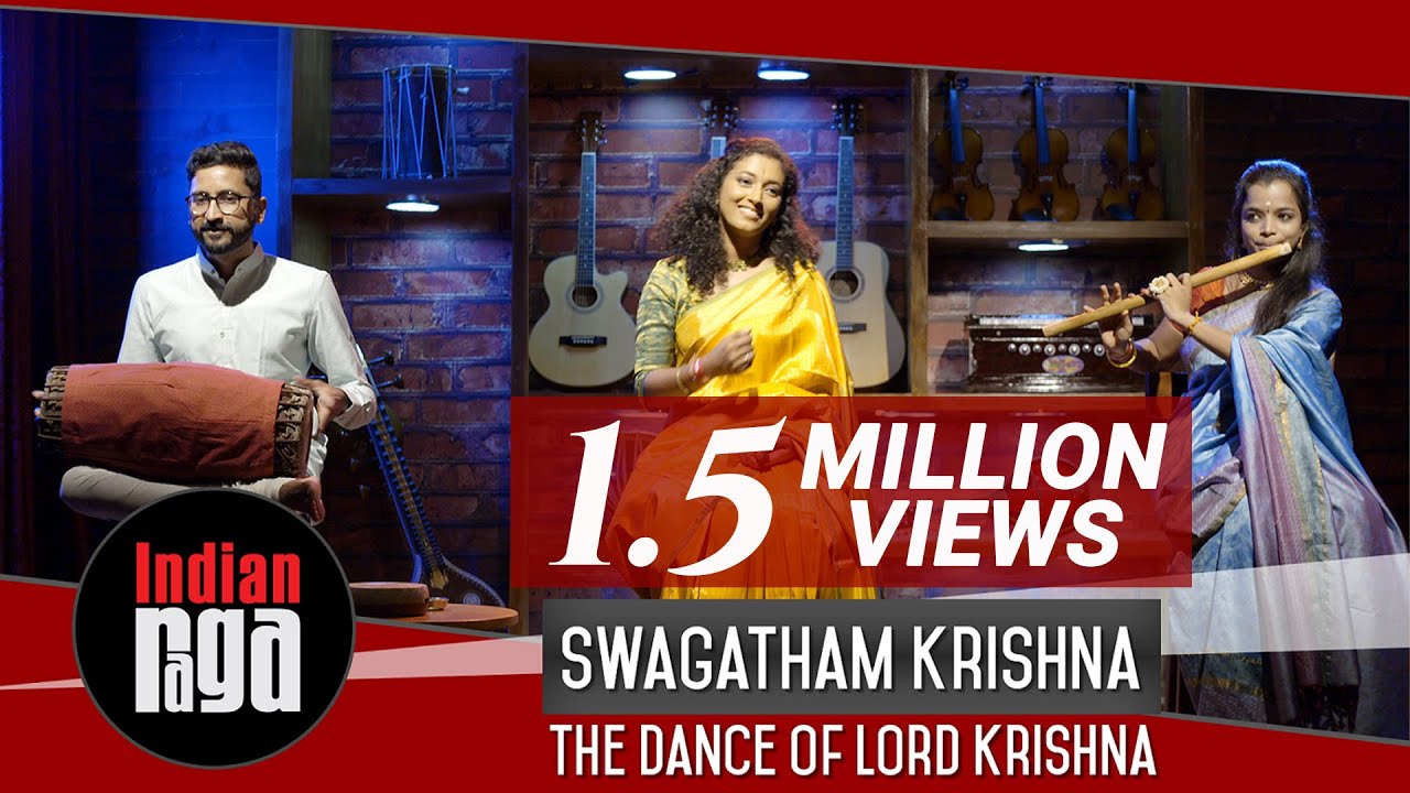Swagatham Krishna  Dance of Lord Krishna