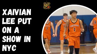 Xaivian Lee Puts on A Show In NYC! (Full Highlights vs Columbia U)