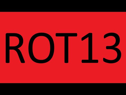 Video: Was bedeutet rot13?