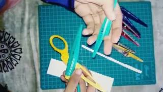 How to use Faber Castell Craft Scissors (4cuts)