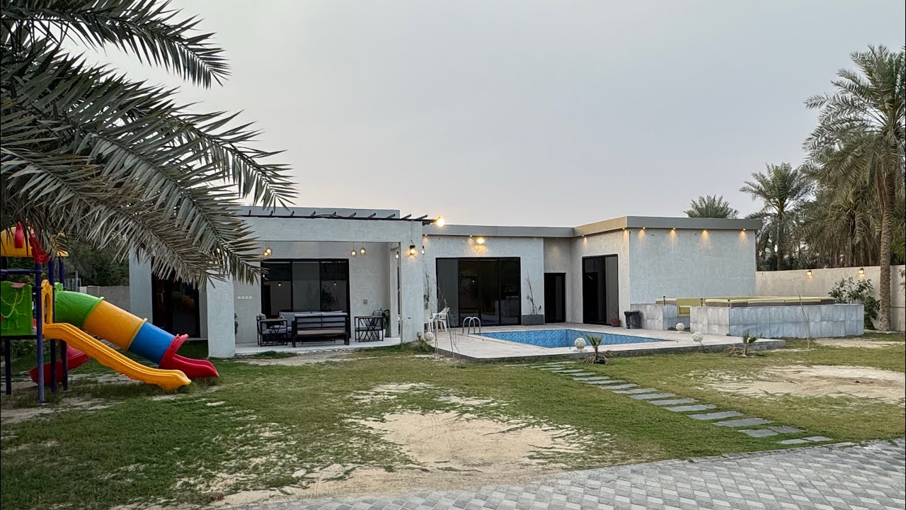 للبيع منتجع الاحساء التفاصيل والسعر في الفيديو 0501909979