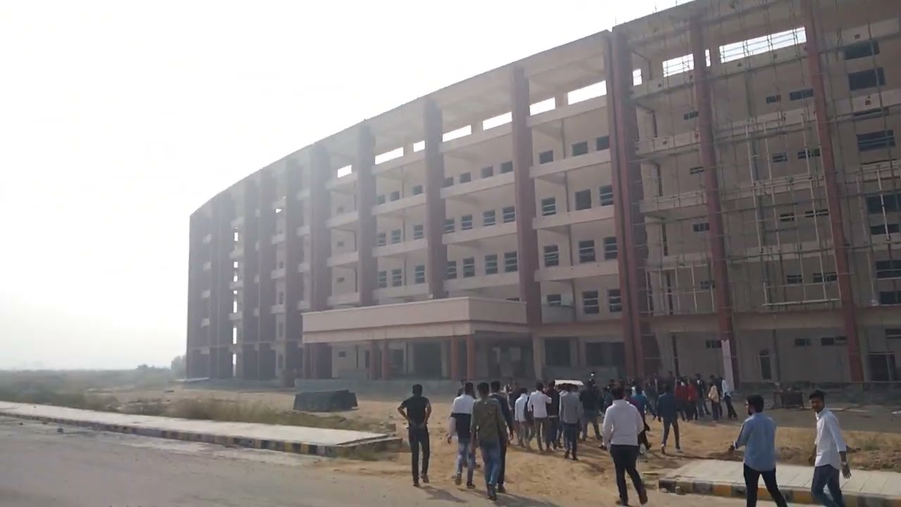 front view of newly forming building luvas university. 🌞🌞🌞🌞