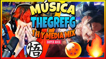 DRAGON BALL 💙 Mi Corazón Encantado REMIX 😱 (Canción TheGrefg) ⊳[+de 1 HORA MIX]⊲ 2021 - Super Ares