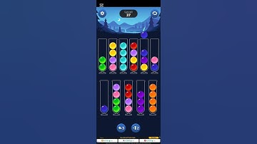 BallSort Level 37 Challenge 🫵 #ballsort #ballgamechallenge #ballsortpuzzle #coloursortinggame #play