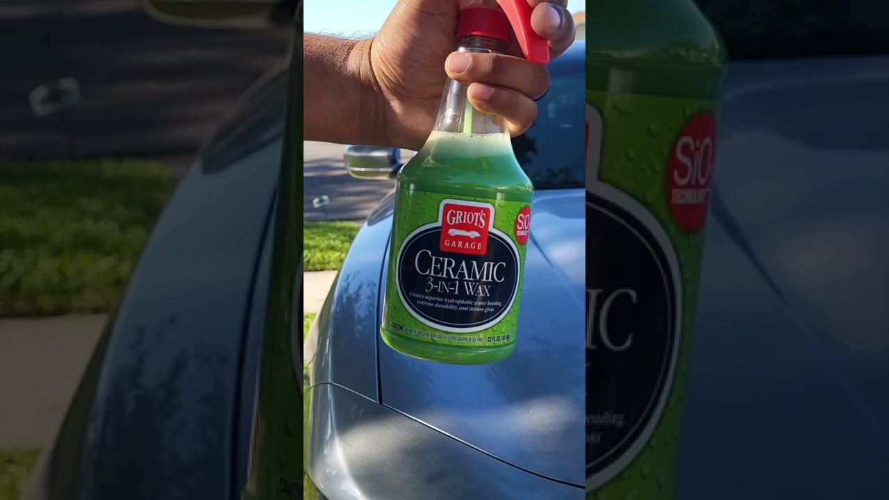 Griots 3 in 1 ceramic, applying second coat griotsgarage detailing