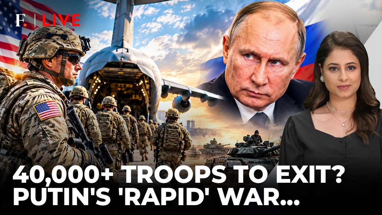 40000 US Troops Out? Military 'Shake-Up' To Jolt Europe Amid Putin's Rapid War Threat