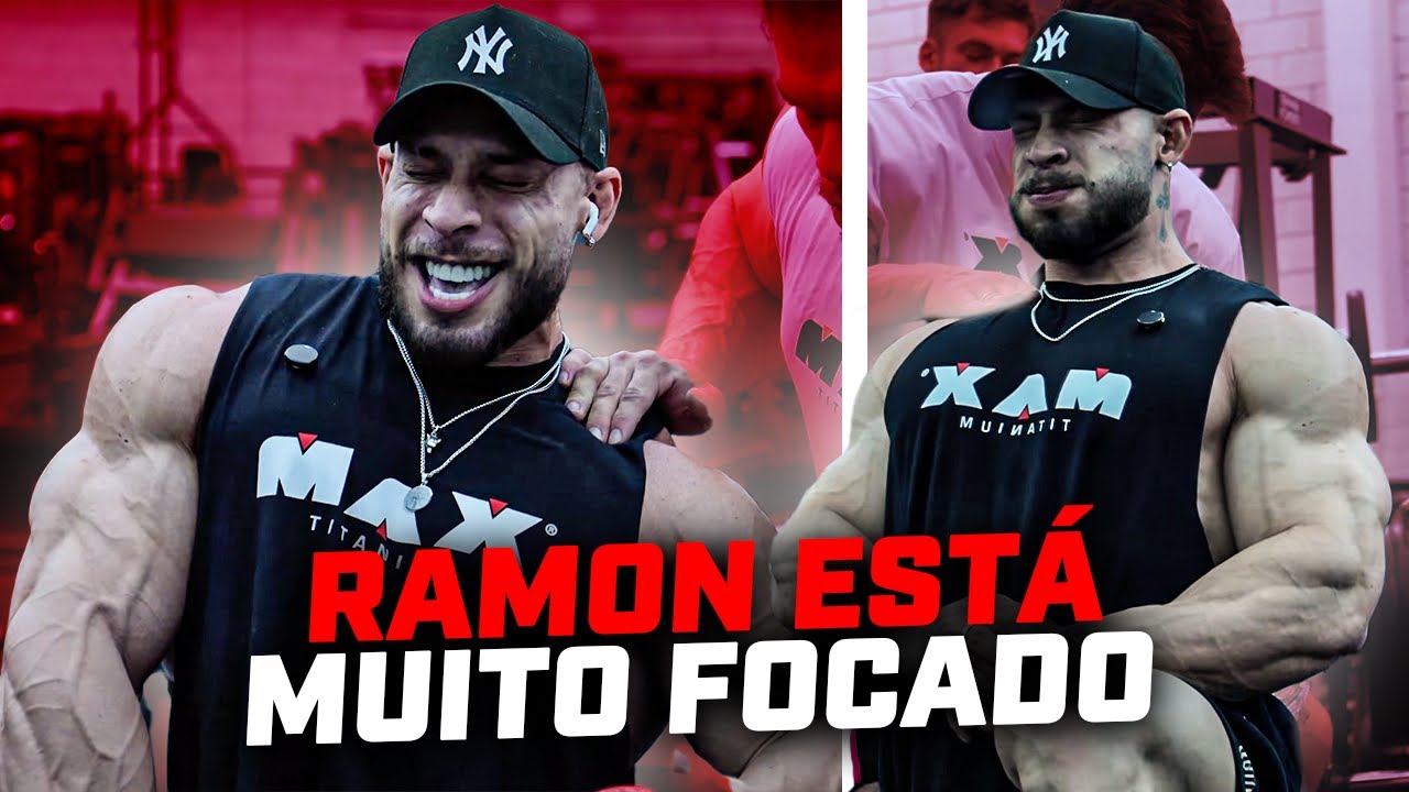 RAMON DINO DEU SANGUE NO TREINO - ELE FICOU LOUCO!!