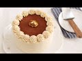 Toffee coffee chiffon cake 太妃咖啡戚风蛋糕 Gâteau en mousseline au café caramel Toffee