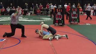 113 Lbs Q Caleb Edwards, Rootstown Vs Cael Vanderhorst, Covington