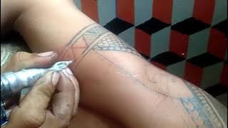 Belajar Tato || Mesin Rakitan Sendiri