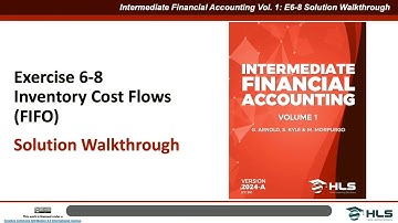 Inventory Cost Flows: First-In-First-Out (FIFO)