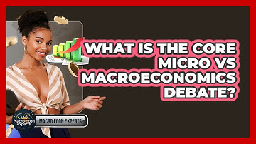 What Is The Core Micro Vs Macroeconomics Debate? - Macroecon Experts