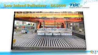 TBC Low Infeed palletizing machine DLS600 Ver 1