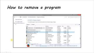 Lecture 45 Programs and Features