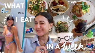 WHAT I EAT IN A WEEK untracked || in aus / weekly vlog / vegan cafes + restaurants