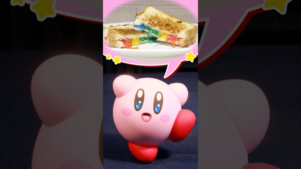 Rainbow Grilled Cheese | Cooking for Kirby