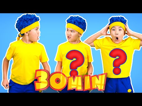 Find the Real Hero among the Fakes with Mini DB | Mega Compilation | D Billions Kids Songs