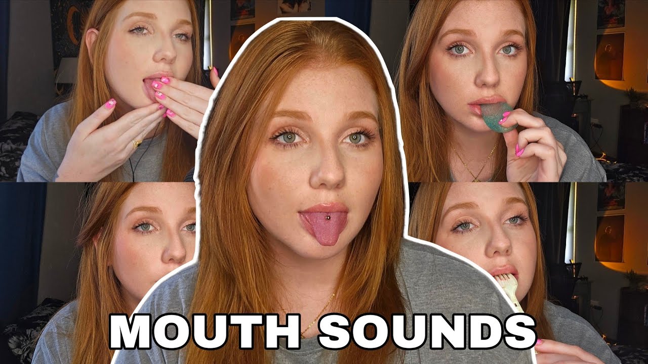 ASMR | Mouth Sounds (spit painting, spoolie, dropper, squishy ball & more) 🤭❤️