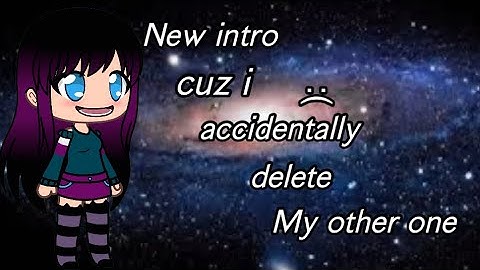 New intro because I accidentally deleted the other one