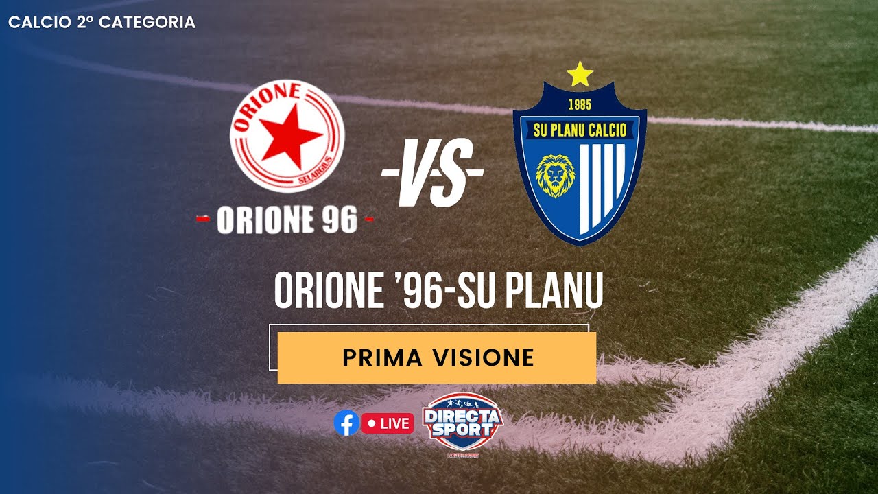 Calcio 2° Categoria – Orione ’96-Su Planu Calcio 1985 (2-0) - YouTube