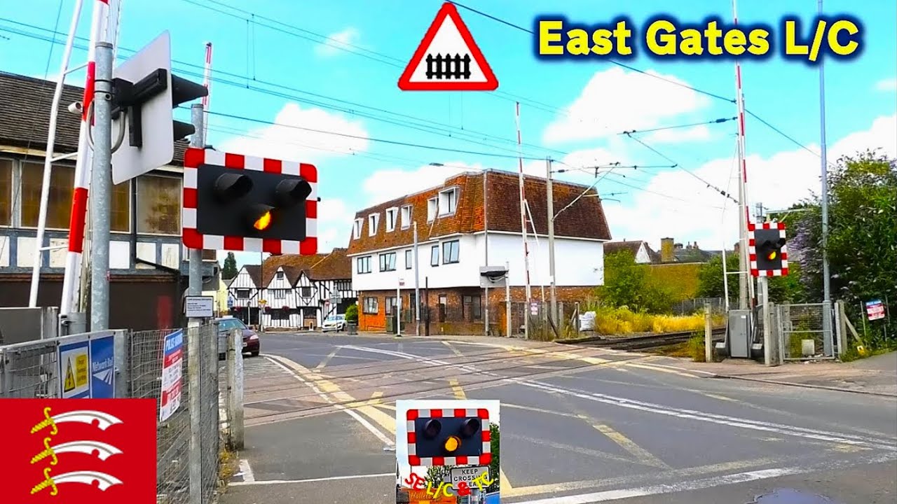 Colchester (East Gates) Level Crossing, Essex