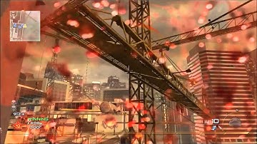 Modern Warfare 2 - Most EPIC Throwing Knife on Highrise